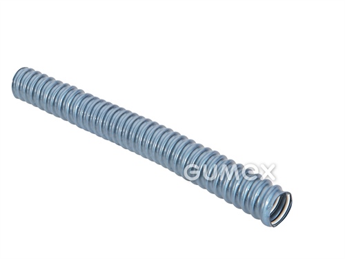 Chránička na kabelové rozvody plastová WELLFLEX PUR 118, 7/10mm, IP68, PUR (éterová báze), ocelová spirála, -40°C/+90°C, modrá